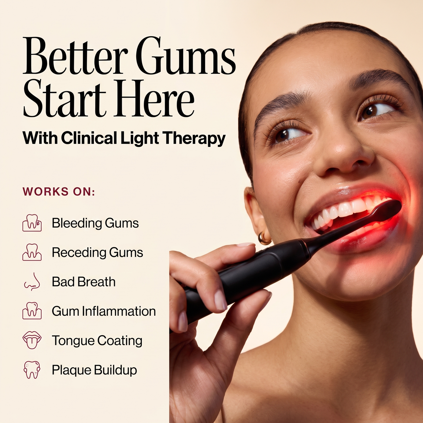 Helios Red + Blue Light Toothbrush