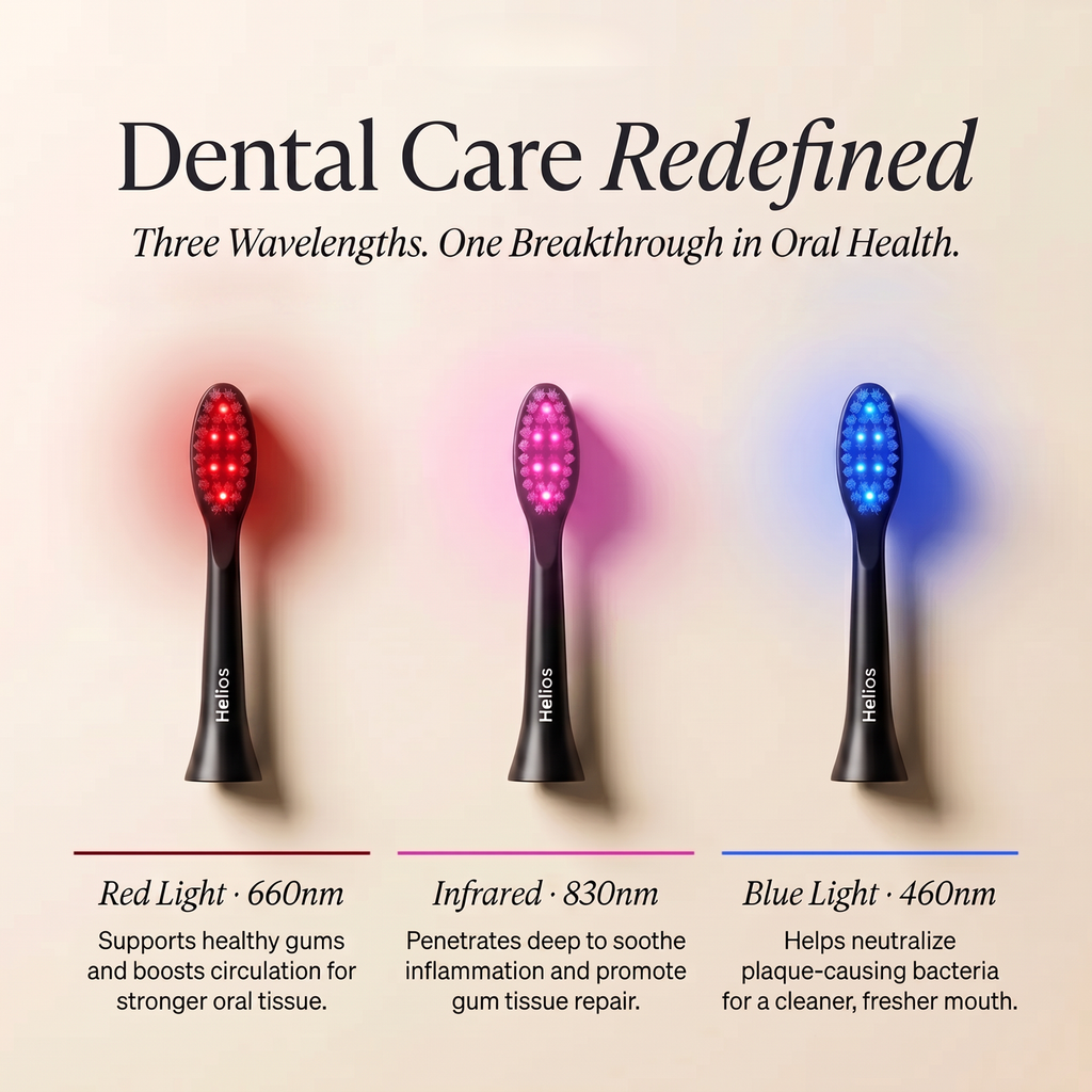 Helios Red + Blue Light Toothbrush