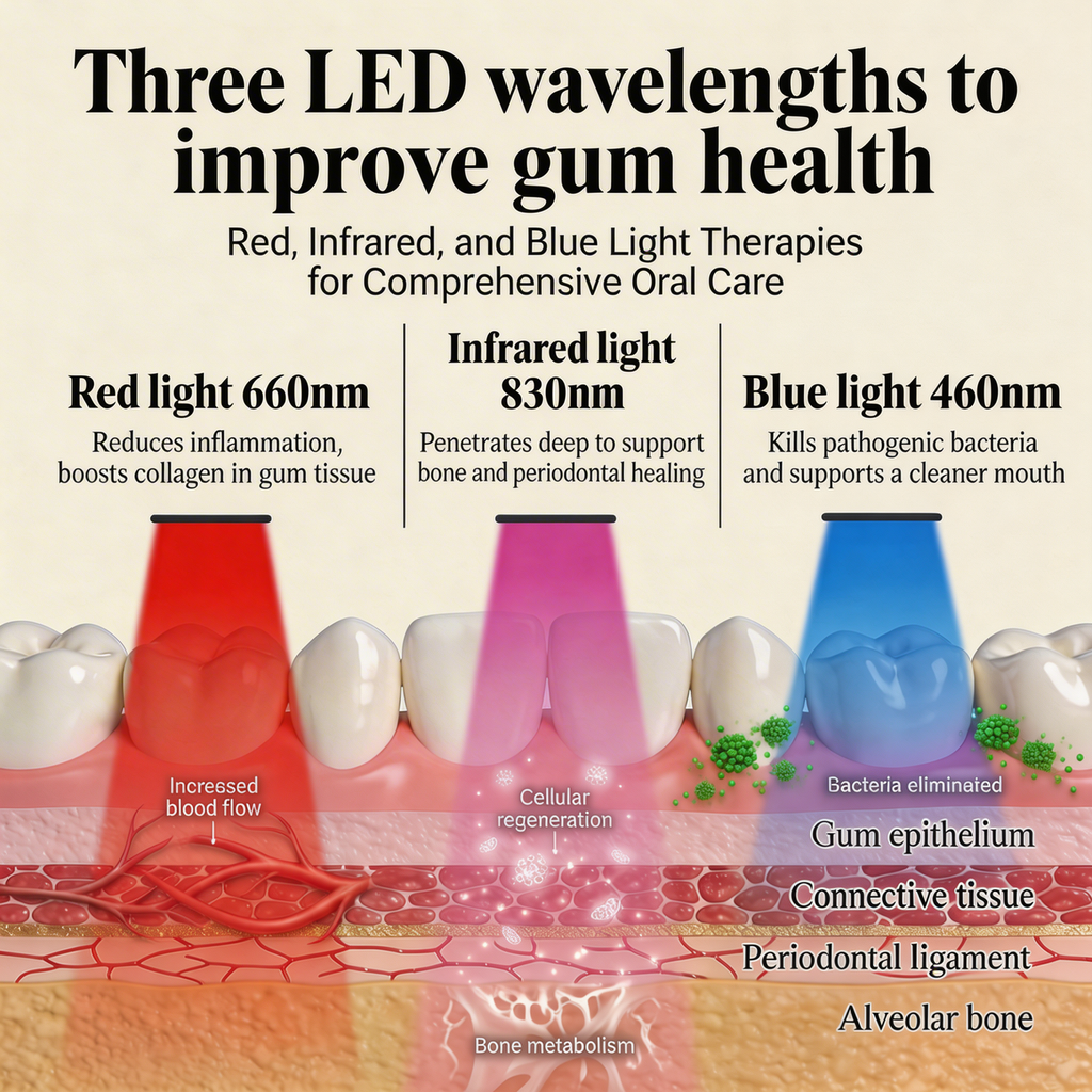 Helios Red + Blue Light Toothbrush