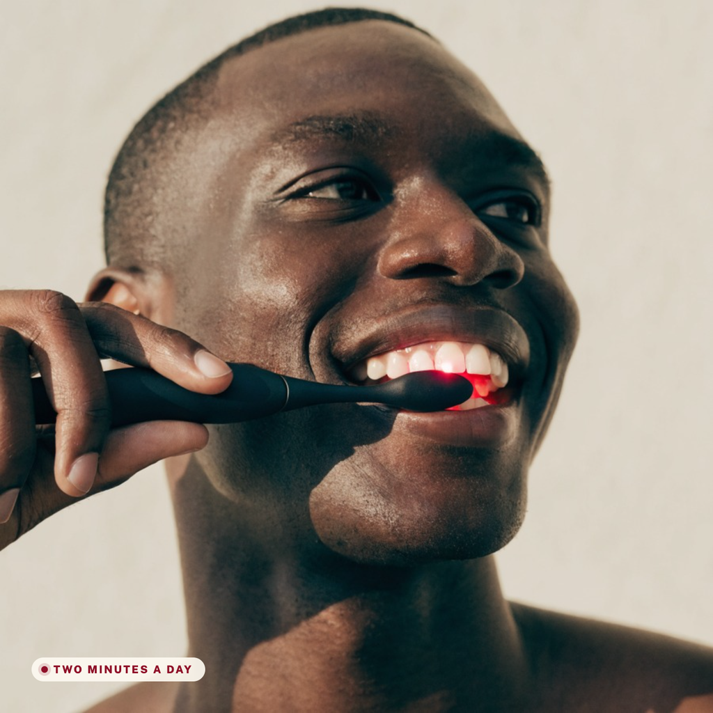 Sirius Red + Blue Light Toothbrush — two minutes a day